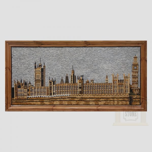 Houses of Parliament Marble Stone Mosaic Art