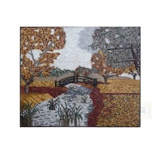 The Autumn Marble Stone Mosaic Art
