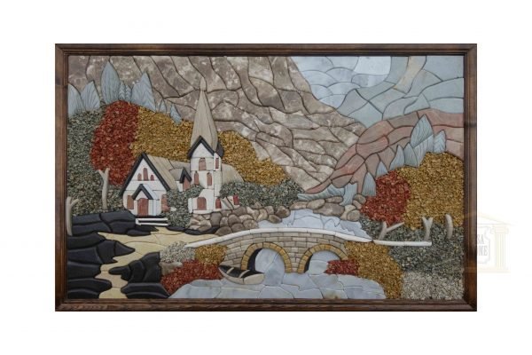 The old church 3D Mosaic Art