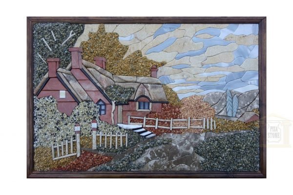 Sunny Day at Grandpa's Farm 3D Mosaic Art