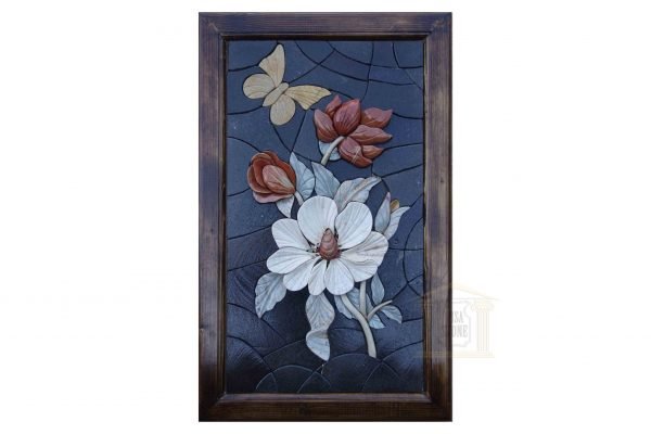 3D Spring Flower Bouquet (Right) Mosaic Art