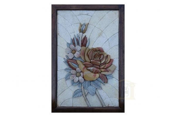 Right Damascena 3D Marble Stone Mosaic Art