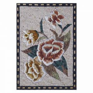 Romantic Multicoloured Superb Bundle Marble Stone Mosaic Art