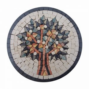 Vien Of Life (Blue) Marble Stone Mosaic Art