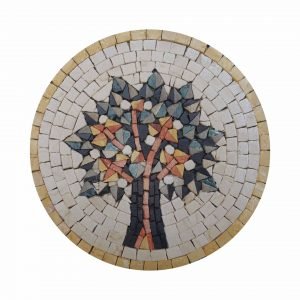 Vien Of Life (Yellow) Marble Stone Mosaic Art